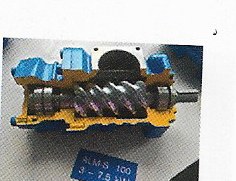 Screw compressor air-end